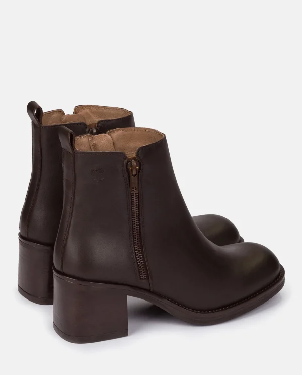 Yokono Bottines | Bottine à Talon LANDAS-002 Marron