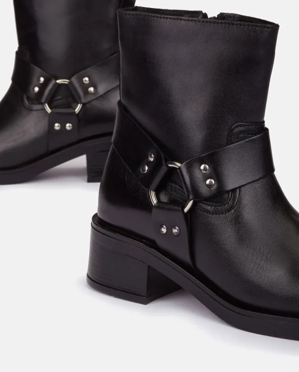 Yokono Bottines | Bottine Plat SPA-005 Noir