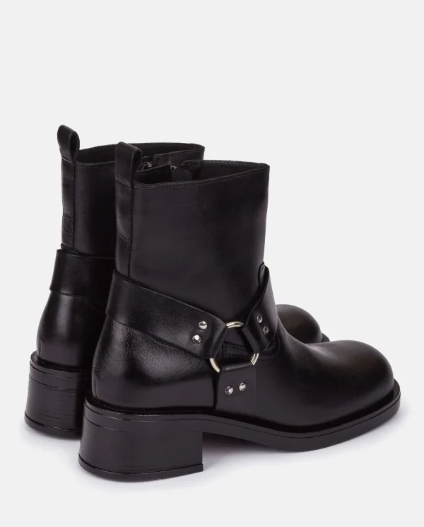 Yokono Bottines | Bottine Plat SPA-005 Noir