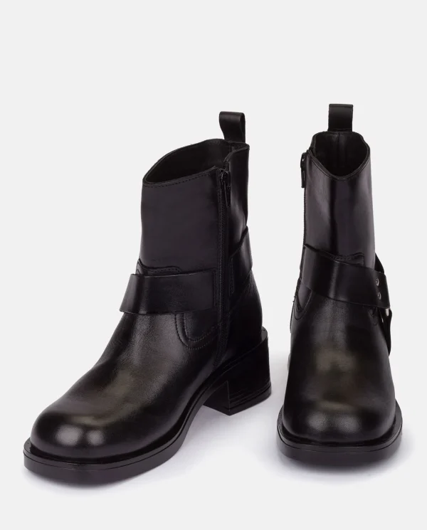 Yokono Bottines | Bottine Plat SPA-005 Noir