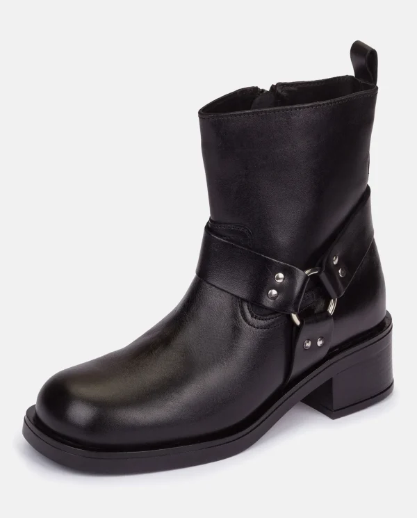 Yokono Bottines | Bottine Plat SPA-005 Noir