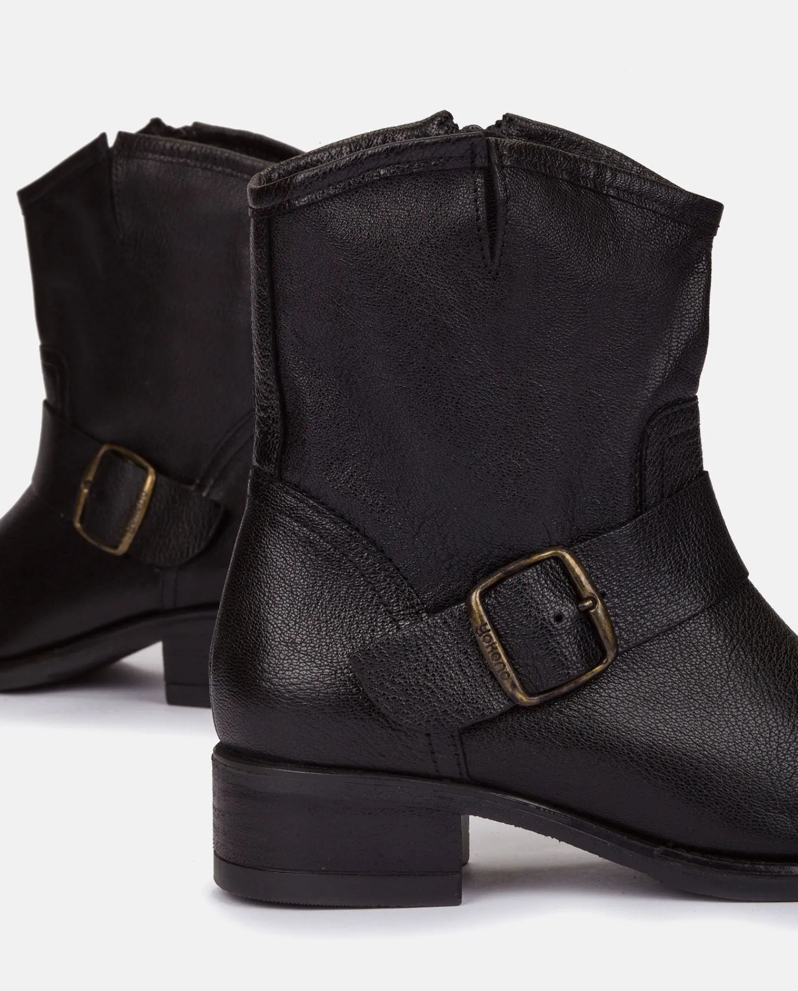 bottine_plate_cambra_noir_2.webp Yokono Bottines | Bottine Plate CAMBRA-001 Noir