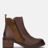 Yokono Bottines | Bottines à Talon MESINA-002 Marron