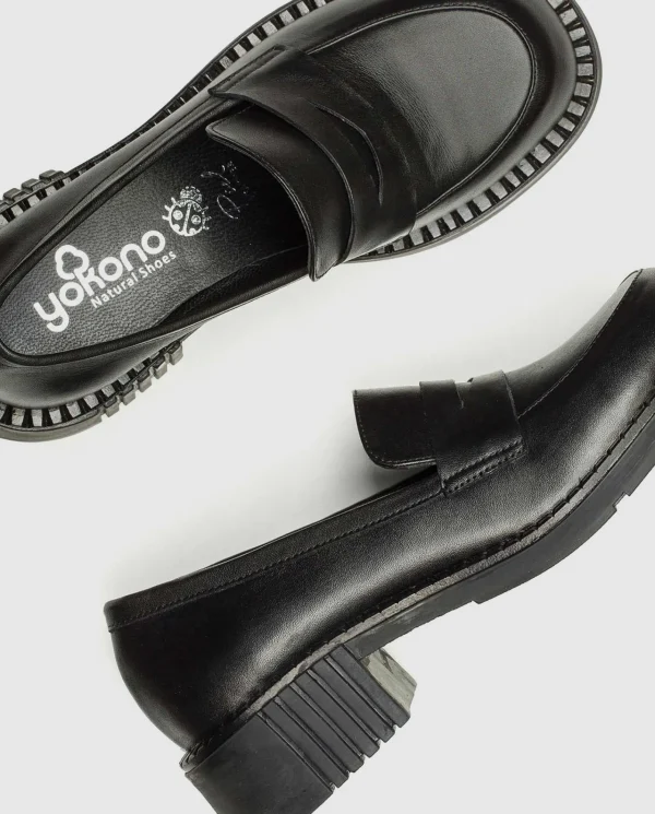 Yokono Chaussures | Chaussure à Talon Yumara 001 Noir