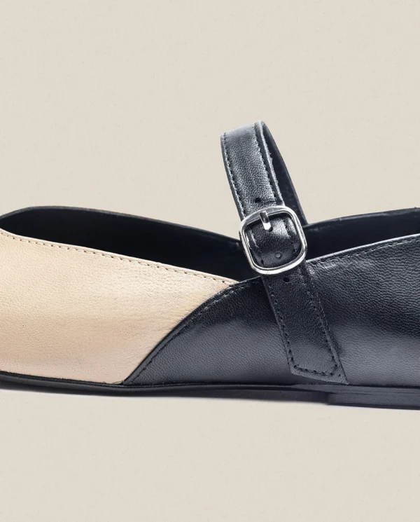 Yokono Chaussures | Ballerines | Chaussure Plate ARI-001 Beige