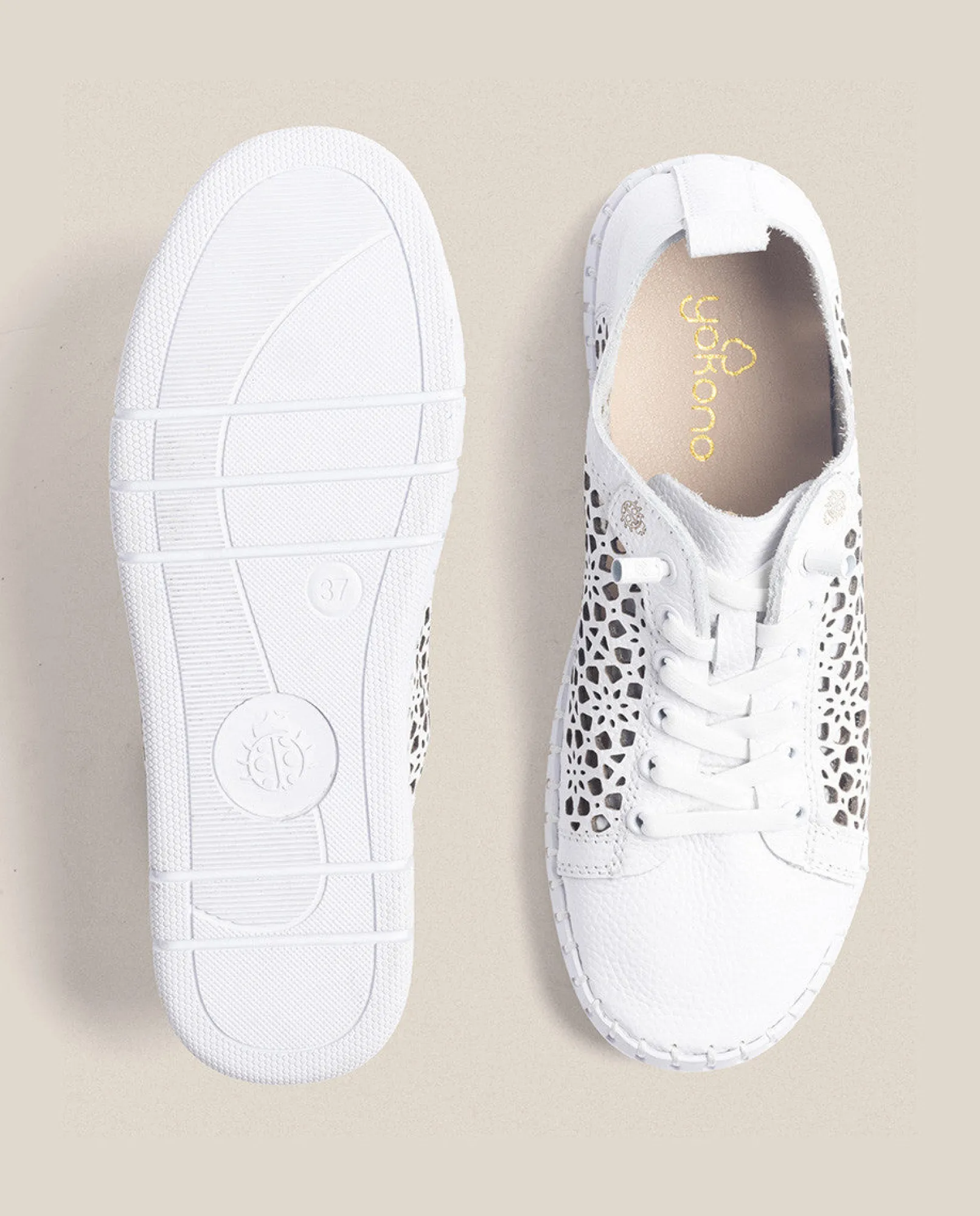 chaussure_plate_flow_blan_5.webp Yokono Sneakers | Chaussure Plate FLOW-002 Blanc