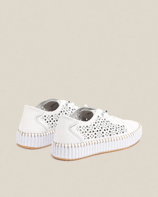 Yokono Chaussures | Sneakers | Chaussure Plate SINTRA-002 Blanc