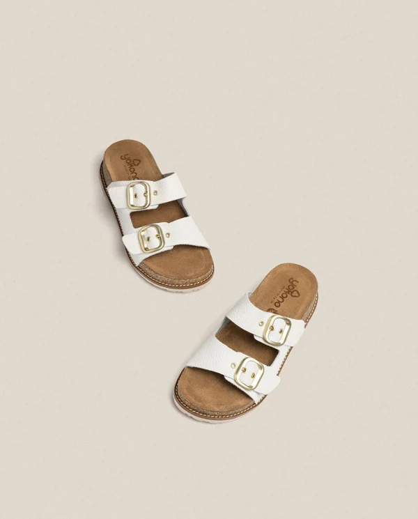 Yokono Sandales À Plateforme | Sandale à Plateforme OCA-013 Blanc