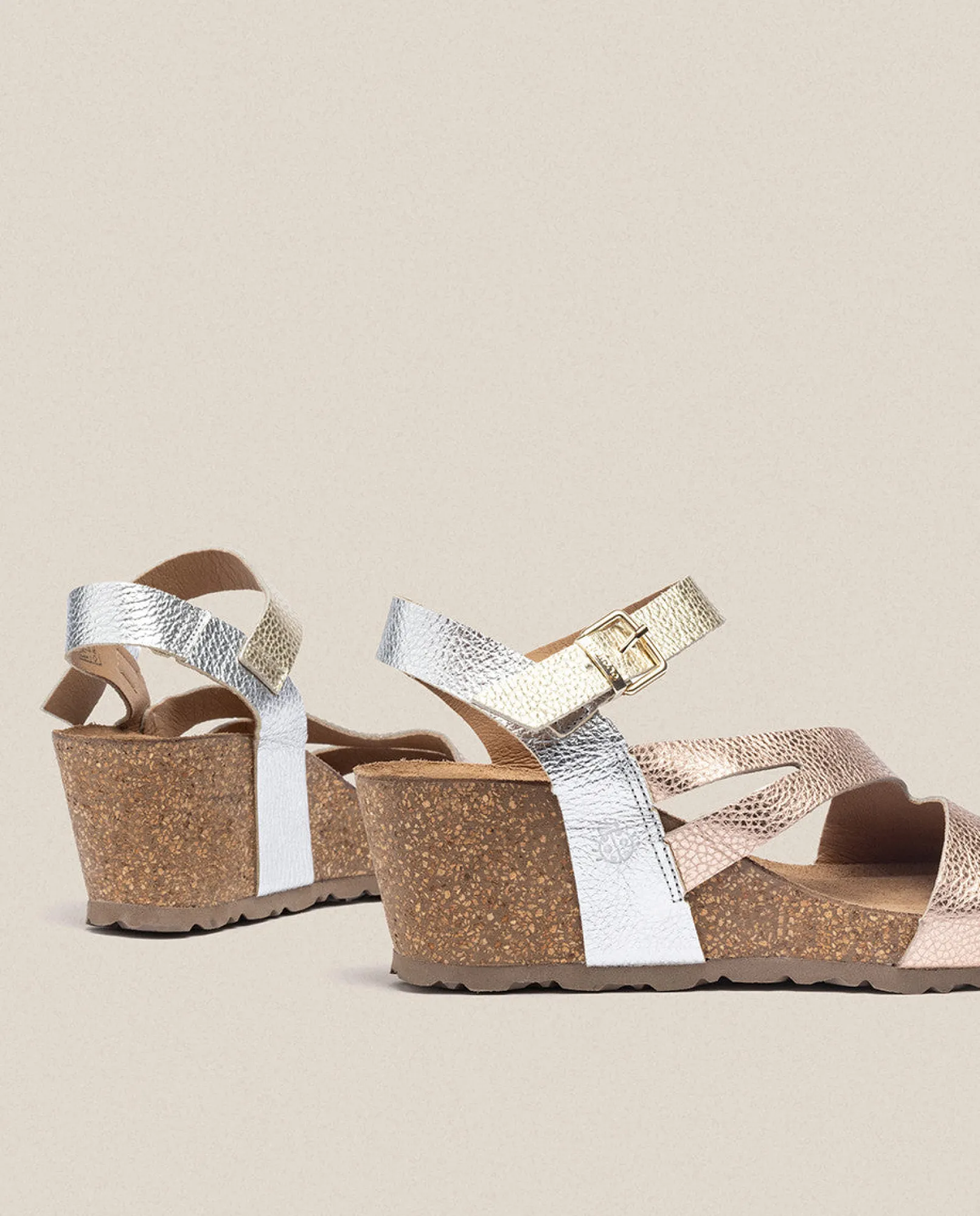 sandale__semelle_compense_2-24.webp Yokono Sandales À Semelles Compensées | Sandale à Semelle Compensée CADIZ-302 Rose