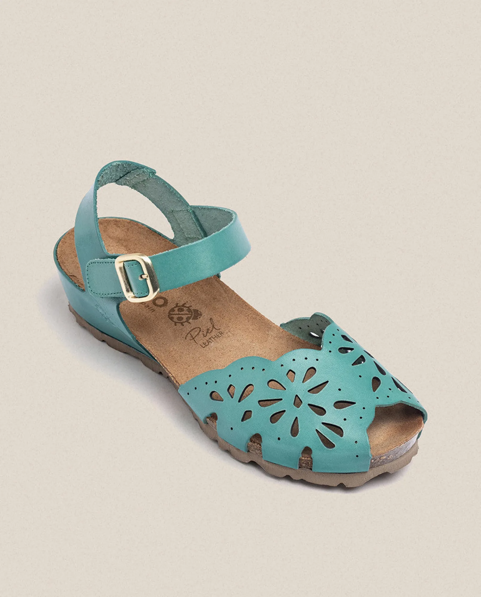 sandale__semelle_compense_5-2.webp Yokono Sandales À Semelles Compensées | Sandale à Semelle Compensée MONACO-047 Vert