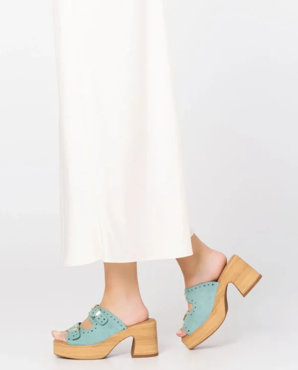 Yokono Sandales À Talon | Sandale à Talon BONAI-003 Vert