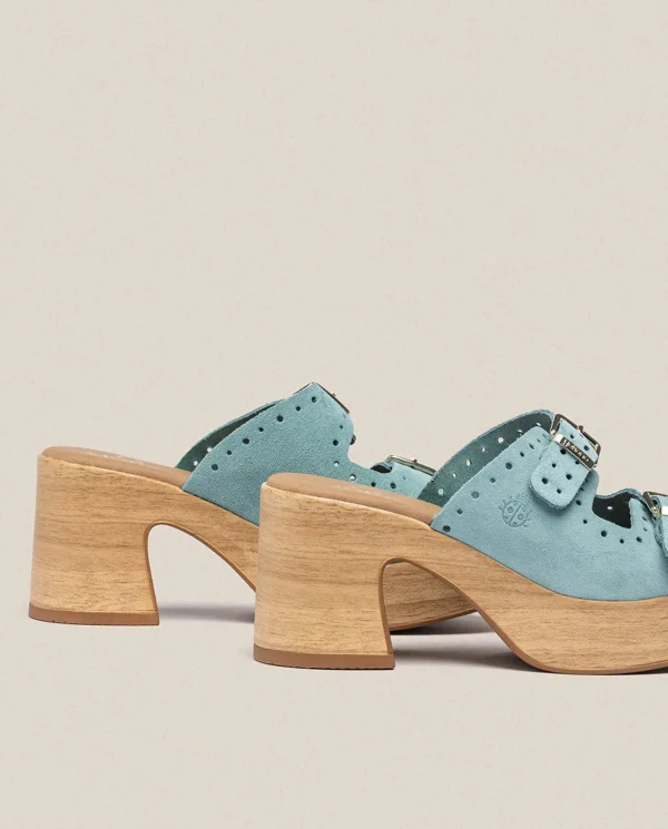 Yokono Sandales À Talon | Sandale à Talon BONAI-003 Vert