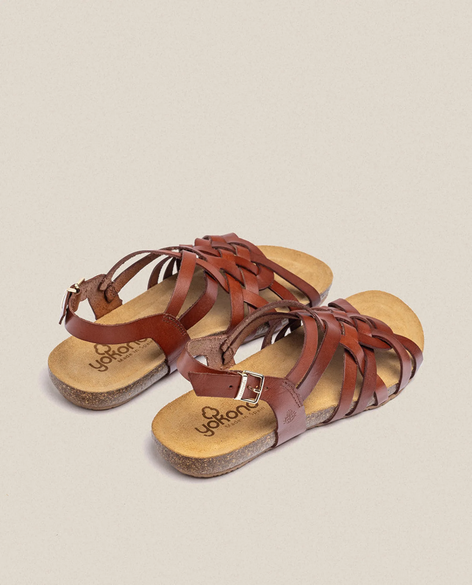 sandale_plate_ibiza_marro_4.webp Yokono Sandales Plates | Sandale Plate IBIZA-175 Marron
