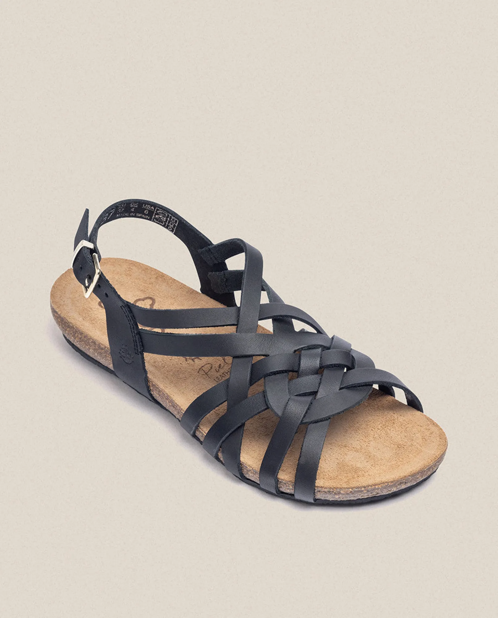 sandale_plate_ibiza_noir_4.webp Yokono Sandales Plates | Sandale Plate IBIZA-175 Noir