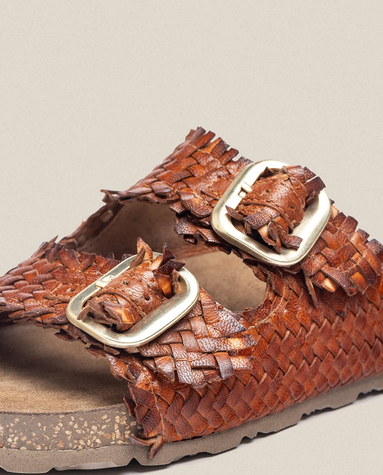 sandale_plate_jerba_marro_3.webp Yokono Sandales Plates | Sandale Plate JERBA-143 Marron