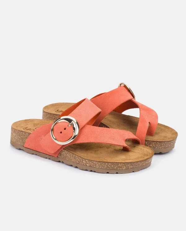 Yokono Sandales Plates | Sandale Plate JERBA-113 Rouge