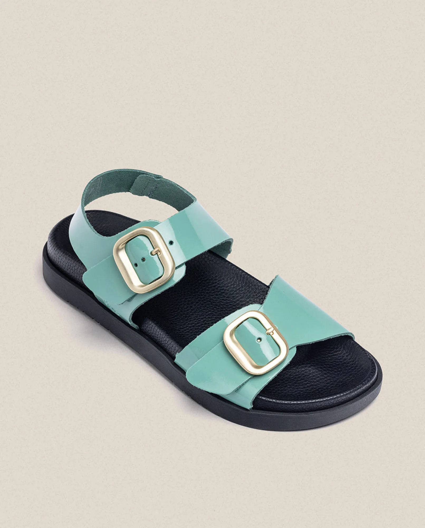 sandalia_plana_morena__ve_6.webp Yokono Sandales Plates | Sandalia Plana Morena 002 Verde